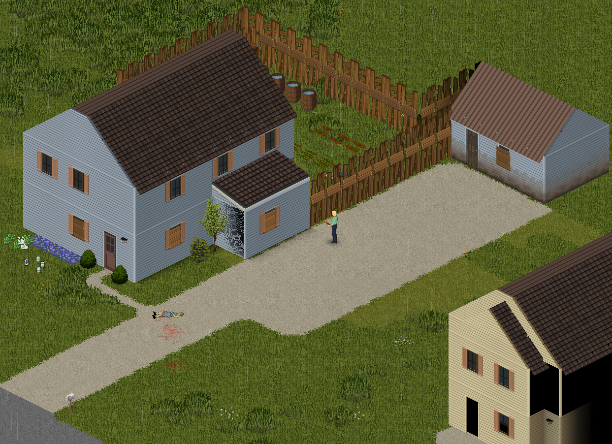 Building a house project zomboid crafting