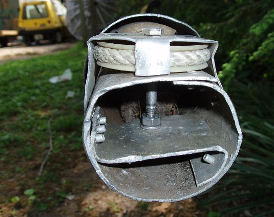 Irrigation Pipe Antenna Mast