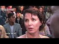 Pamela Anderson at Vivienne Westwood Front Row - London Fashion Week Spring 2012 | FashionTV - FTV