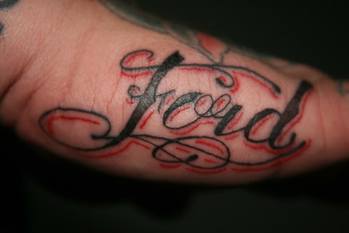 my new Ford tattoo by B. Mountseer From B. Mountseer
