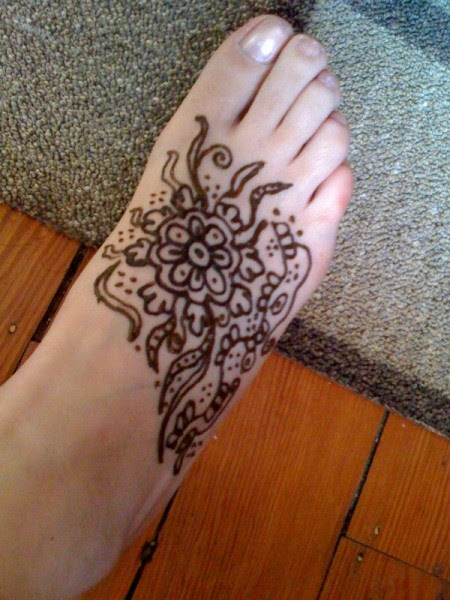 foot-finished-photo. Here's the finished product… Pretty cool, eh?