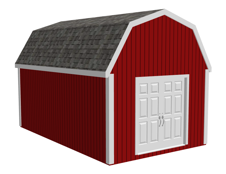 Free Shed Plans 12x20 Gambrel How to Build DIY Blueprints pdf Download ...