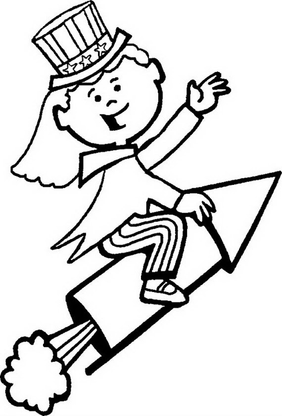 Download Independence Day (Fourth of July ) Coloring Pages for kids ...