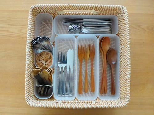 無印良品でカトラリー収納 ３ldkに暮らす