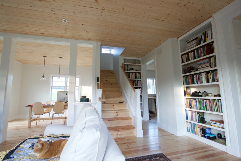 Island house living room, nearly complete!