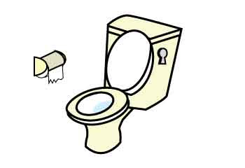 洋式トイレのイラスト メディカルイラスト図鑑 無料の医療 美容素材集