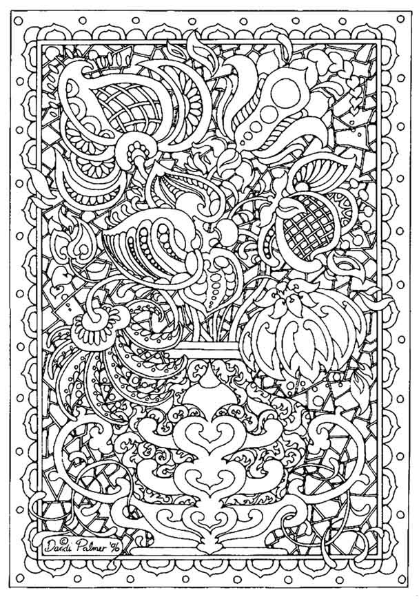 Paisley Pattern back to cover