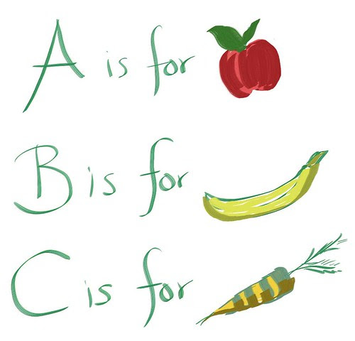 A B C
