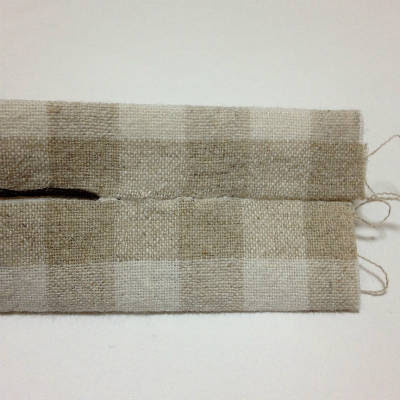 コの字縫い 手縫いの縫い方 ぎんがむちっく 手作り子ども服や可愛い小物たち