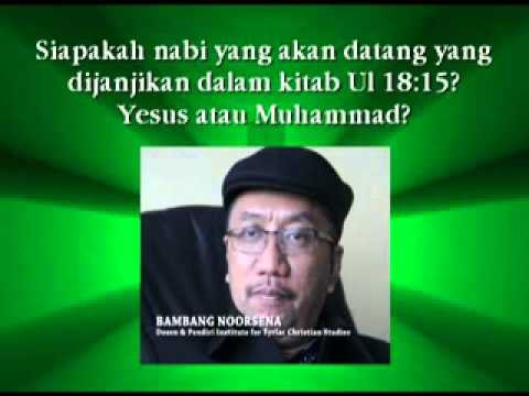 SIAPAKAH NABI YANG DIJANJIKAN DALAM Ulangan 18:15? Yesus ...