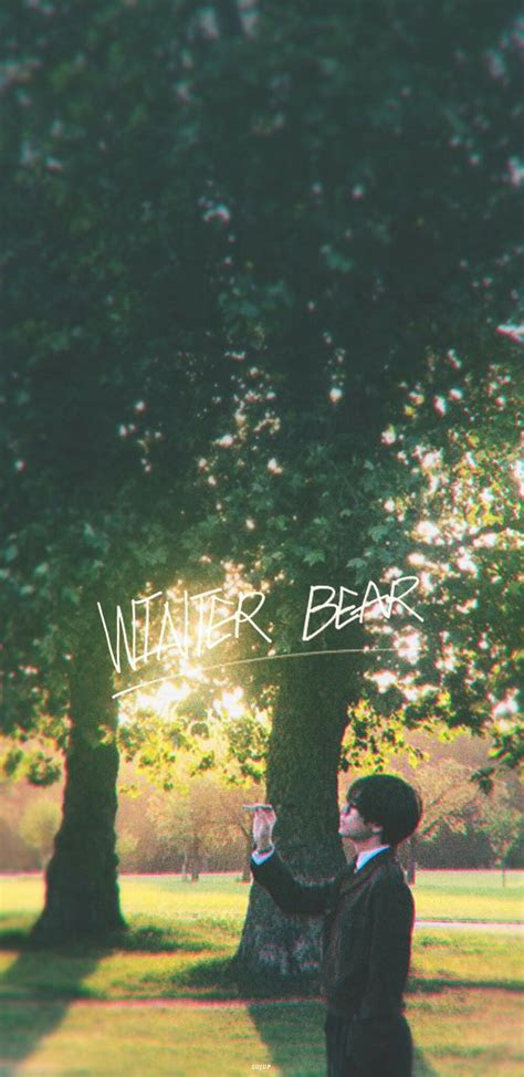winter bear  btswallpaper bts wallpaper desktop