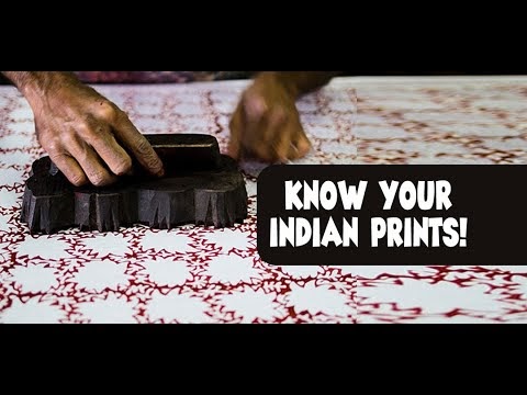 Know Your Indian Prints - Of all shapes, colours and sizes, here’s your guide to Indian prints!