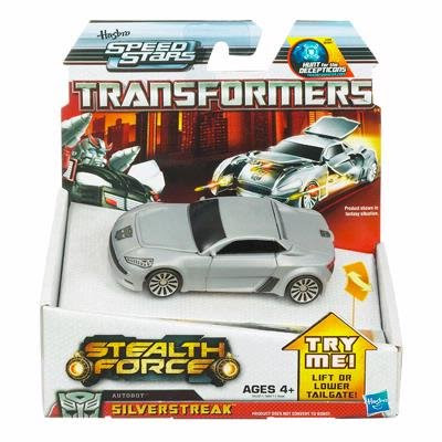 TRANSFORMERS SPEED STARS STEALTH FORCE SILVERSTREAK Vehicle