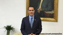 Venezuela Außenminister Jorge Arreaza