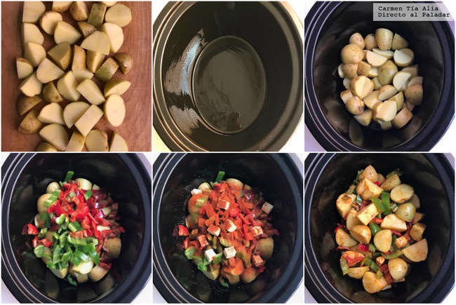 Paso A Paso Patatas En Crock Pot