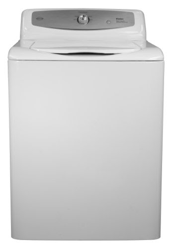 Haier RWT150AW 2.9 Cubic Feet Top Load Agitator Washer, White