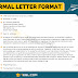 Official Letter Structure Of A Formal Letter - Formal letters / Check spelling or type a new query.