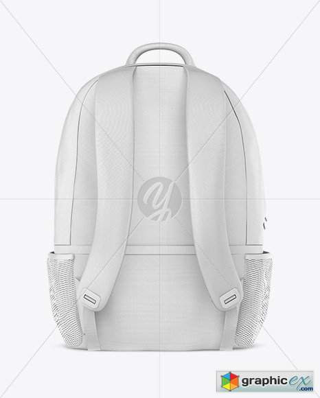 Backpack Mockup Back View Free Download Vector Stock Image Photoshop Icon