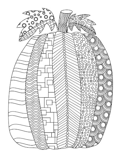 Fall Coloring Pages For Adults
