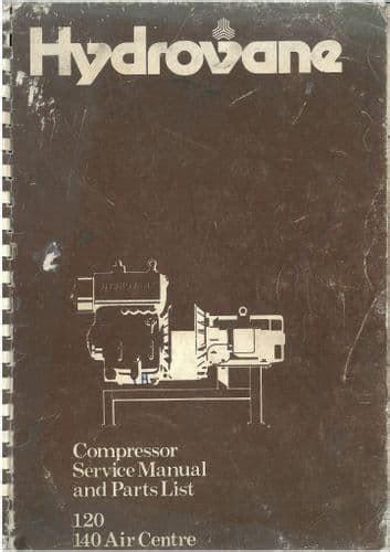 eBook Hydrovane Road Compressor Manual (PDF / ePub)