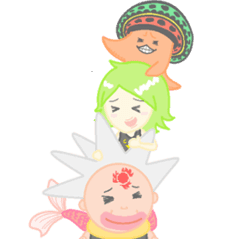 One Piece ケイミー パッパグ はっちゃん Lineスタンプ ハチコ