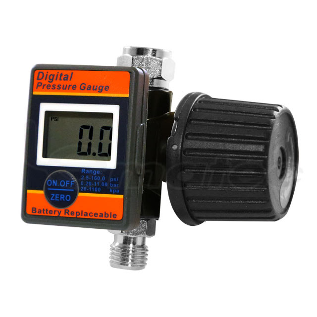 1 4inch Adjustable Digital Air Pressure Regulator For Spray Gun Paint Gun Taiwan Made Accurate Gauge Buy Air Pressure Regulator Mini Psi Bar Kpa Map Valve Gauge Air Compressor Digital Air Regulator Pneumatic