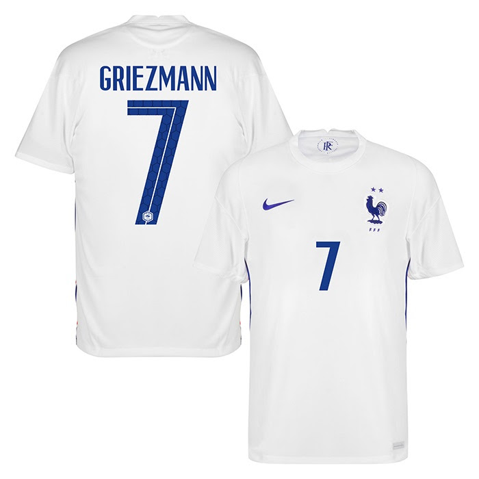 サッカー Uefa Euro フランス代表 アウェイ レプリカユニフォーム グリーズマン 7 Wowshop