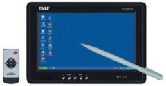 Black Friday PYLE PLHR9TSB 9-Inch Black Headrest TFT-LCD Monitor with VGA Input and Touch Screen Capabilily Deals