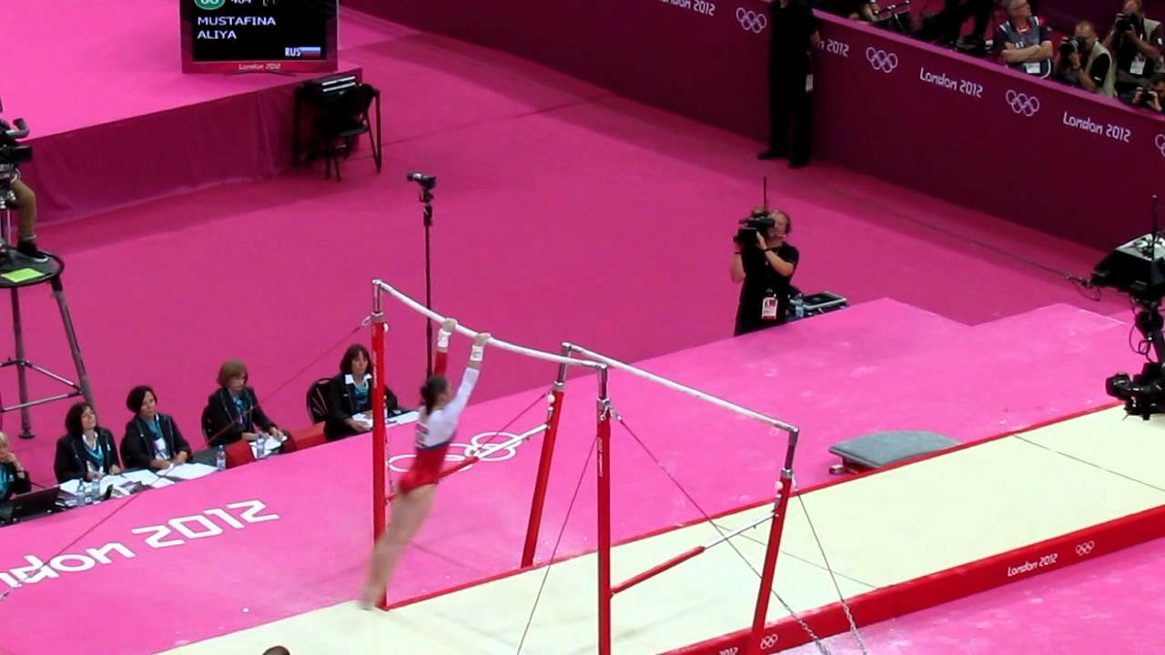 Mustafina Uneven Bars - Olympics 2012 Gymnastics - YouTube