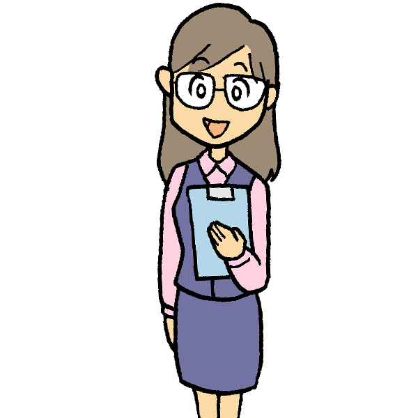 Olのイラスト かわいいフリー素材が無料のイラストレイン