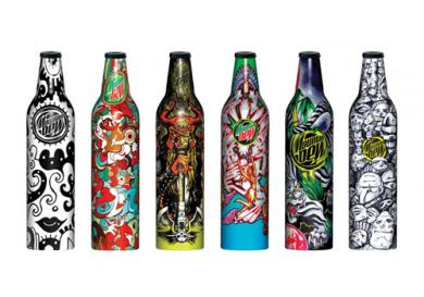 Packaging Design Archive - MOUNTAIN DEW GREEN LABEL ART
