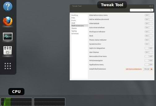 gnome shell extensions