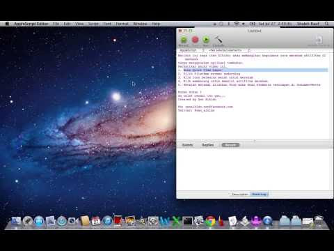 Cara Membuat Video Tutorial di Macbook