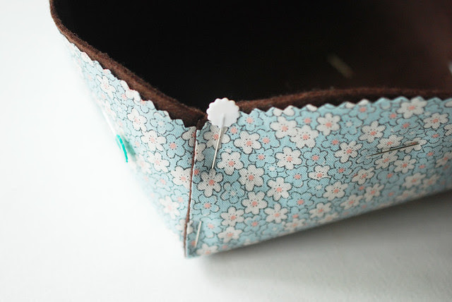 Fabric Berry Basket