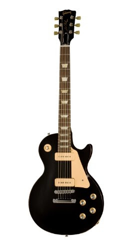 Gibson Les Paul Studio 60s Tribute Electric Guitar, Worn Satin Ebony