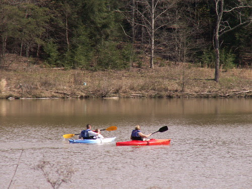 Spring Paddling on Upper Mud River Lake