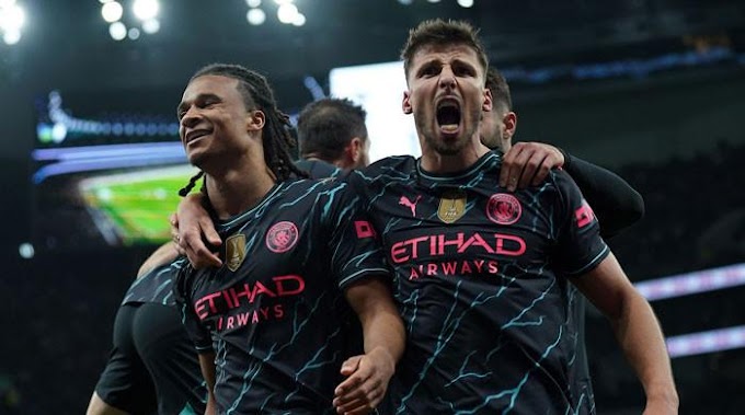 Ake's last-minute heroics lift Manchester City to FA Cup victory against Tottenham
