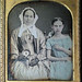 Mother and Daughter with Silhouette - Daguerreotype
