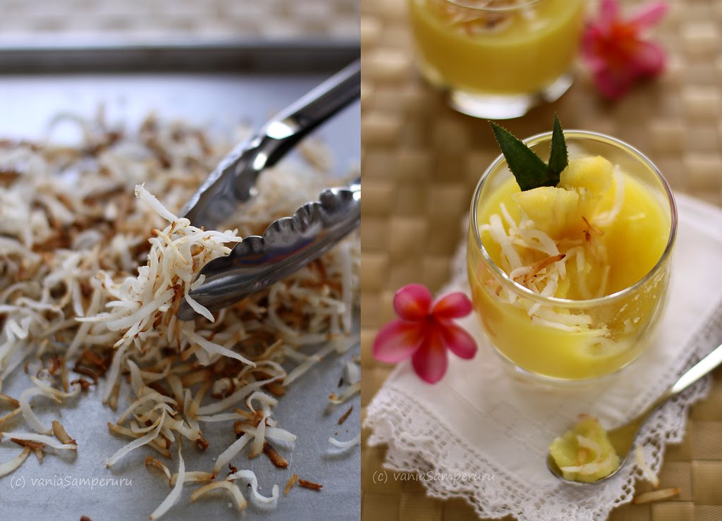 Piña Colada Pudding