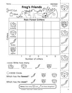  results for graphing worksheets kindergarten guest the mailbox