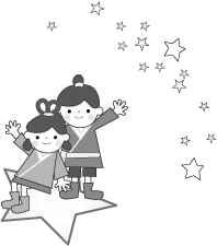 七夕のイラスト 織姫と彦星 無料 フリー素材