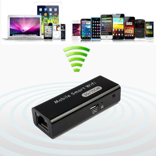 Bestpriceam (TM) New Mini USB Portable 3g/4g Wireless Wifi Ieee 802.11b/g/n 150mbps Ap Router Blue (Black)