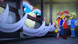 ポケモンｘｙ第８３話 雪山をこえて マンムーとユキノオー ポケモンだもの