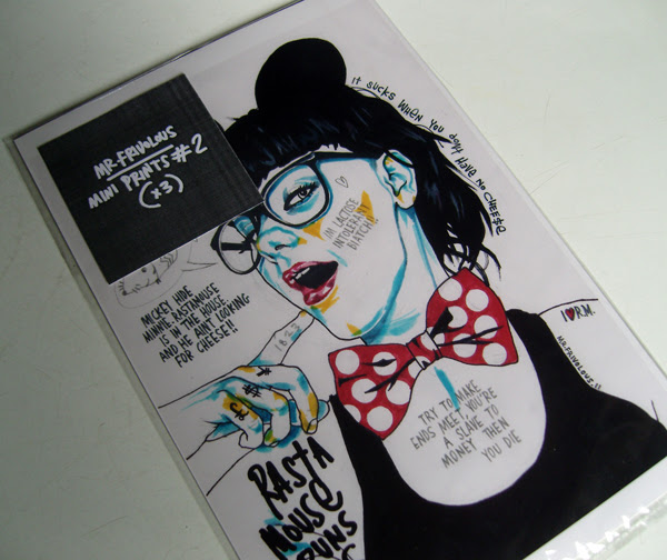 MR.FRIVOLOUS MINI PRINTS #2 (x3)