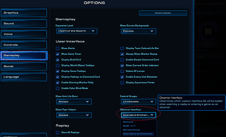 New SC2 UI mod: Standard Enchanced