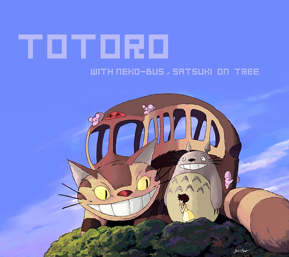 壁紙 となりのトトロのスマホ壁紙960x854 Totoro A04 Jpg 壁紙box