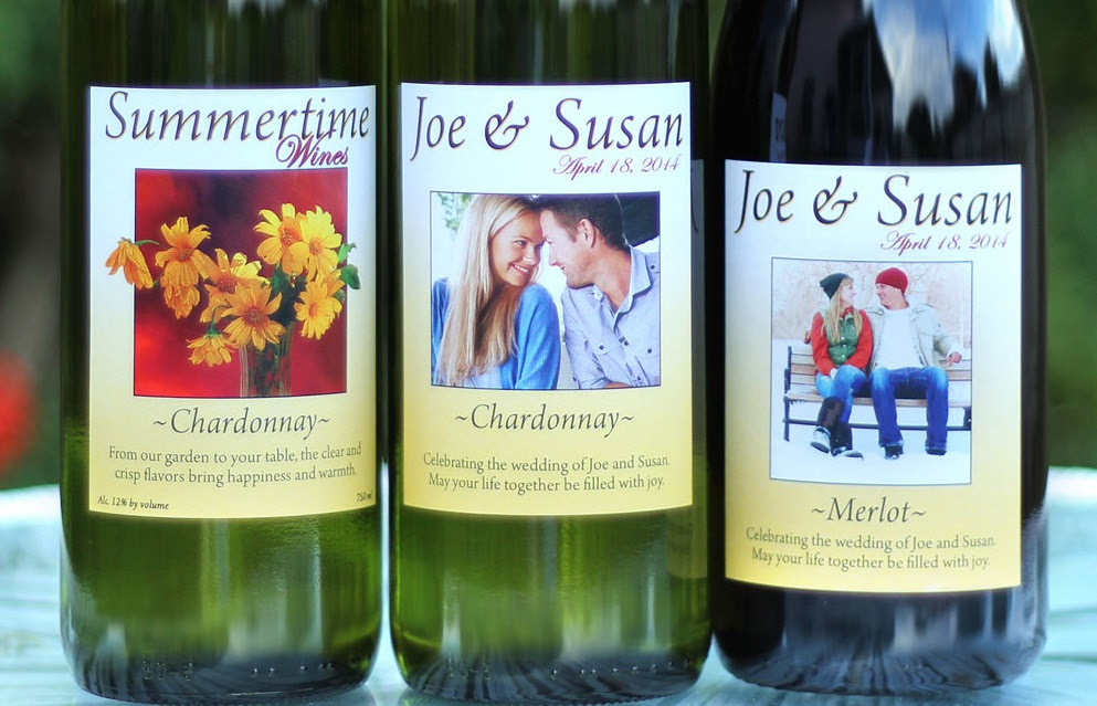 Personalized Photo Wine Labels - Noontime Labels BlogNoontime Labels Blog