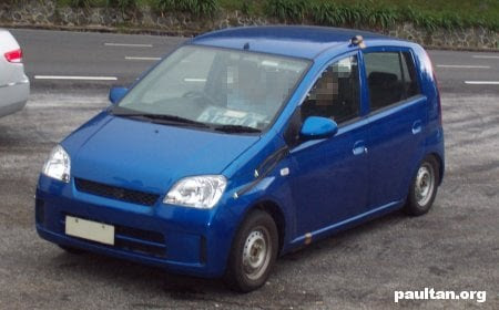 Kancil Replacement Model (Perodua Viva) spotted! - paultan.org