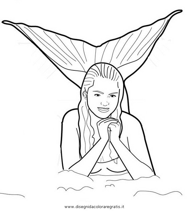 H2o Just Add Water Coloring Pages Clip Art Library