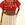 Unique Embroidered Mexican Tunic dress cherry red new size M L vintage style